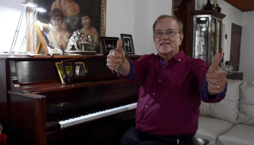 Miguel Biava, músico barranquillero.