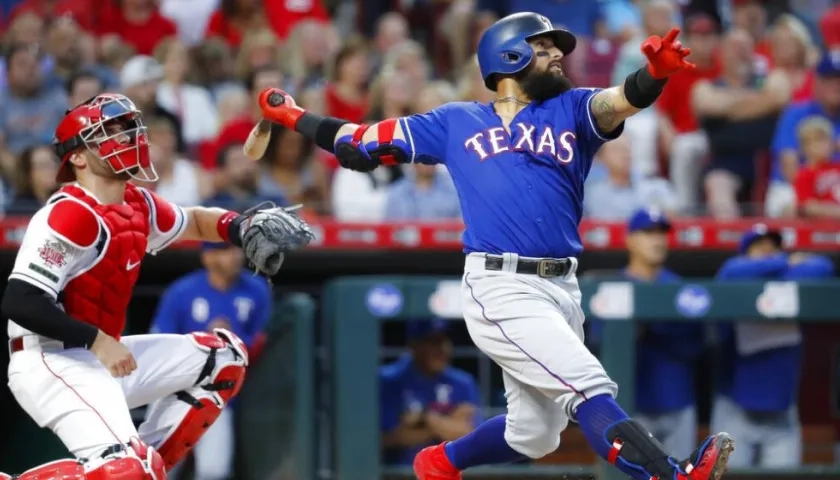 El venezolano Rougned Odor.