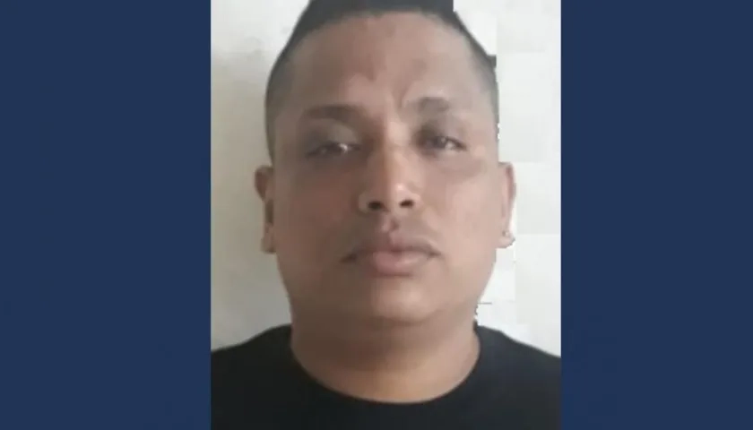 Carlos Gregorio Padilla De la Hoz, capturado.