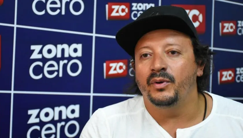 Gilbert Duarte, productor de la exhibición.