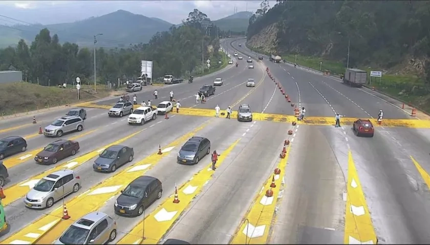 Las autoridades adelantan el monitoreo en las diferentes vías del país.