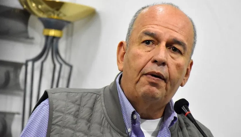 El ministro interino de Gobierno boliviano, Arturo Murillo.