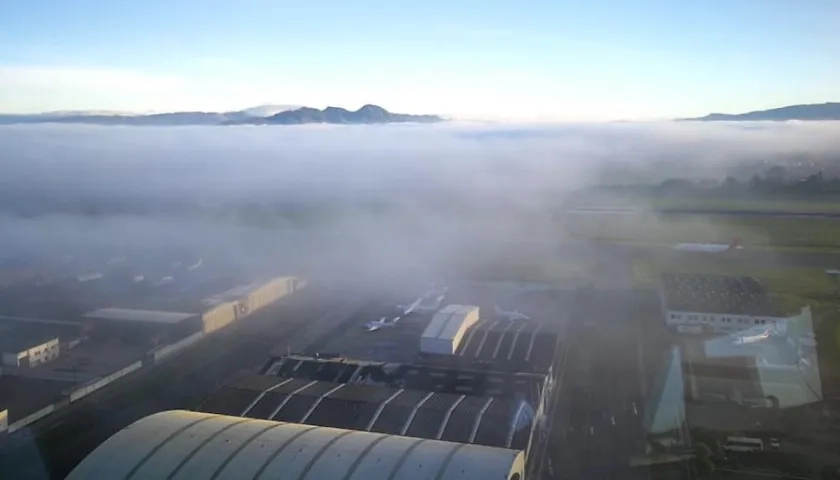 Situación que se presenta en aeropuertos del país.