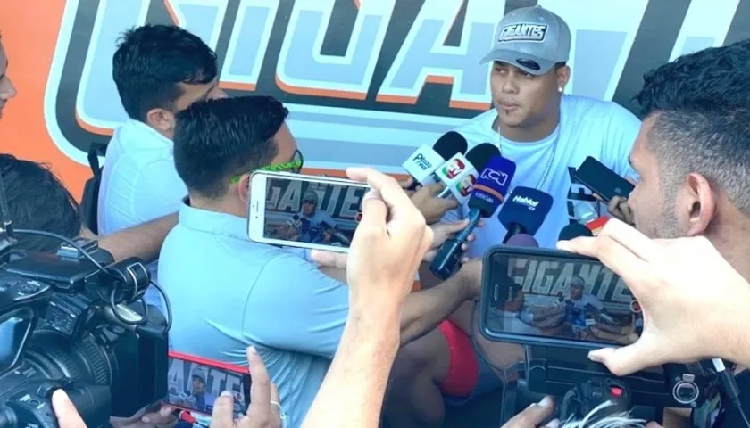 Jorge Cortés, piloto de Gigantes de Barranquilla.