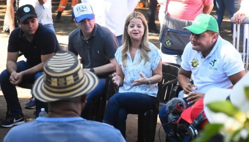 La Gobernadora del Atlántico, Elsa Noguera.