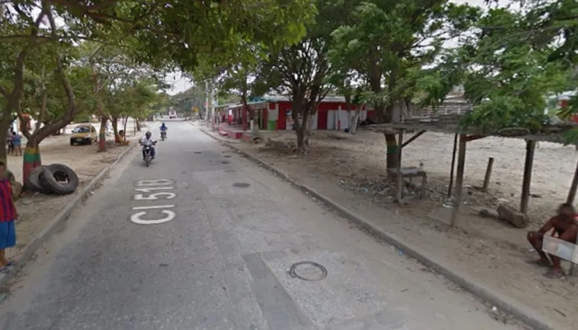 Foto para ilustrar el lugar del barrio Siete de Abril, donde ocurrió el homicidio de Gonzalo Gastelbondo.