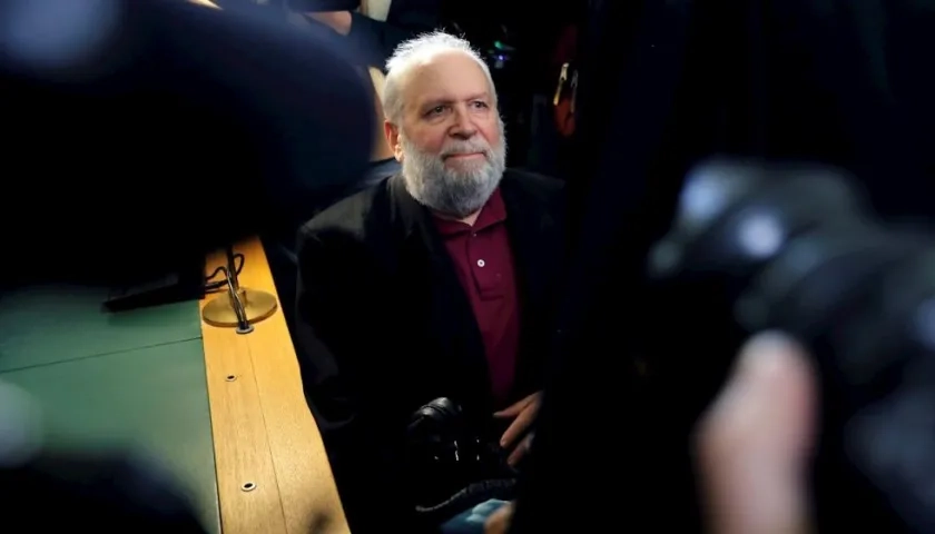 Bernard Preynat, durante el juicio en Francia.