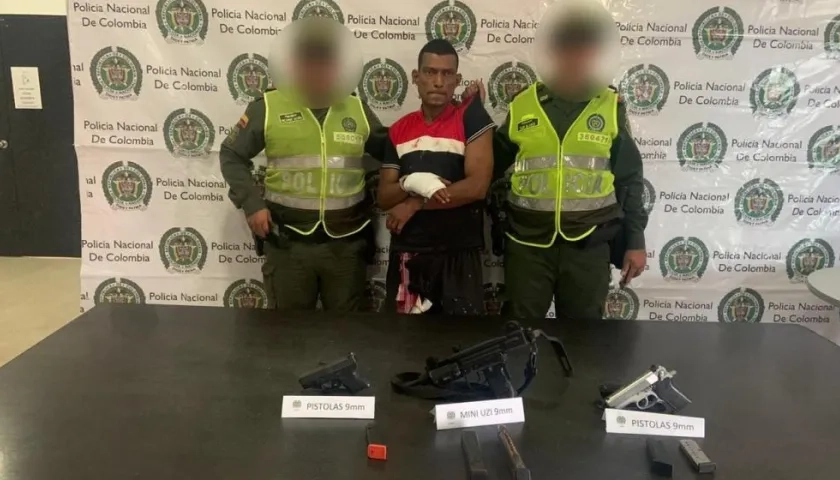 Capturado en Puerto Colombia.