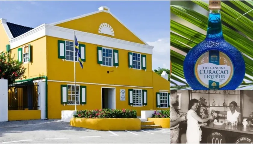 Landhuis Chobolobo, hacienda donde se fabrica el genuino licor de Curazao.