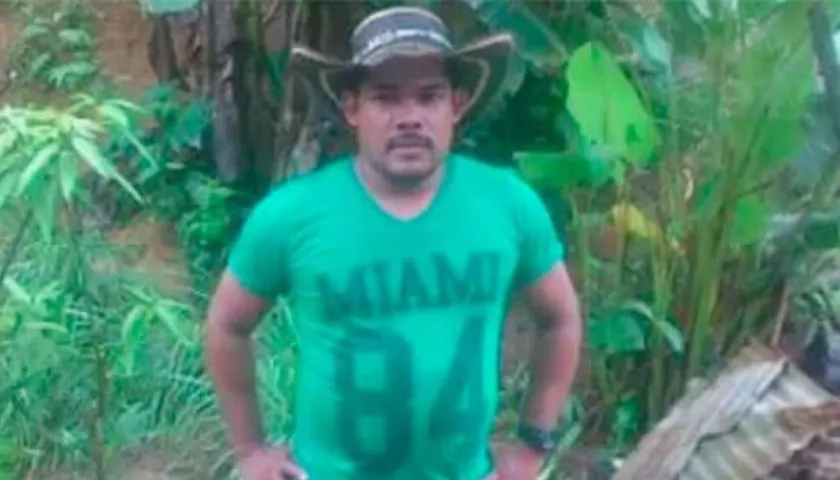 El líder social Luis Darío Rodríguez.