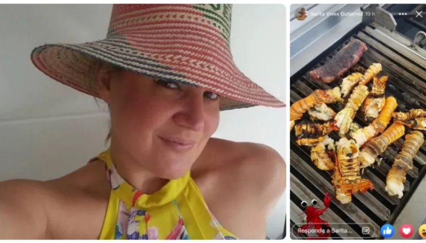 La secretaria de Seguridad, Sarita Vives Gutiérrez.