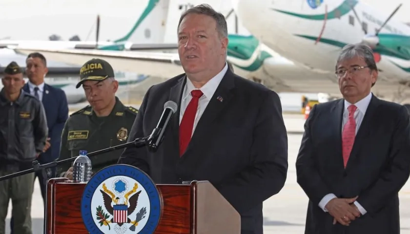 El secretario de Estado de EE.UU., Mike Pompeo.