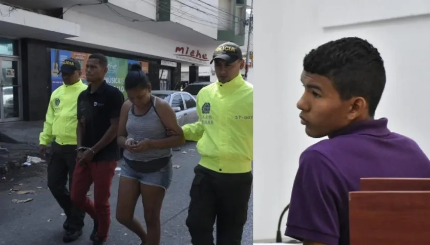 Luis Alberto Castillo Orozco, Yoselin Meza Salas y Andrés Felipe Ceballos Bolaños. 