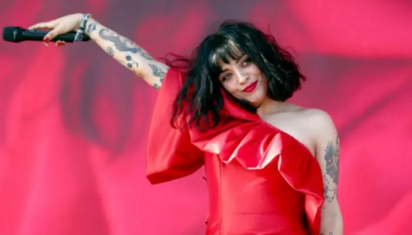 La cantante chilena Mon Laferte.