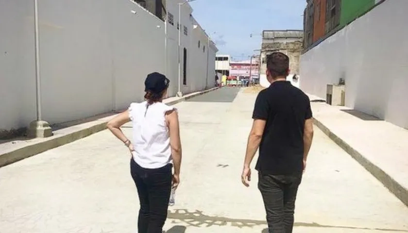 La calle 31, lugar en donde quedará el 'Paseo del Sabor'.