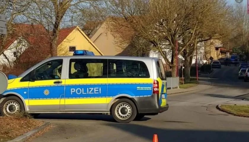 La policía se personó en el lugar con un fuerte dispositivo.
