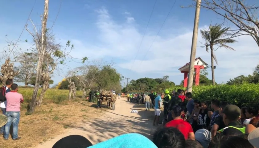 En el lugar falleció Luis Manuel Albor Orozco.