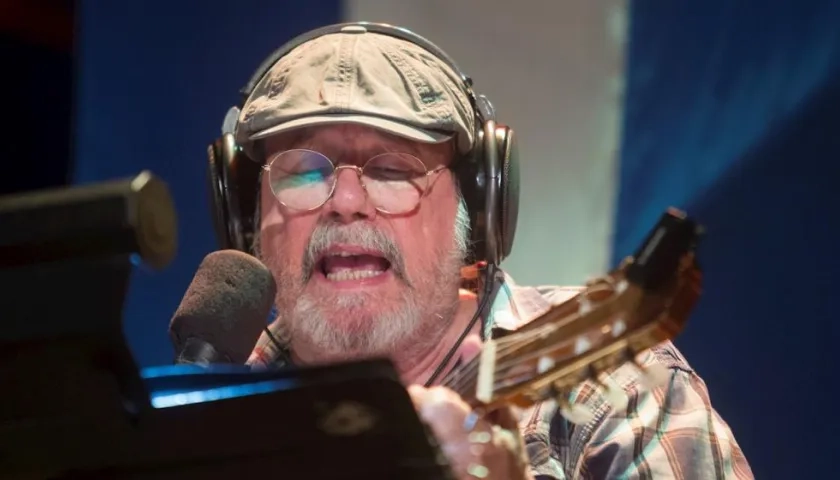 El cantautor cubano Silvio Rodríguez.