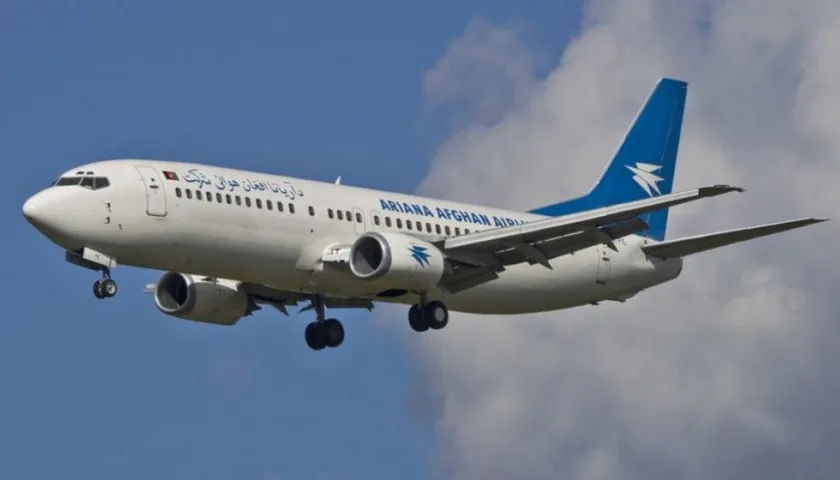 Este es un avión de Ariana Airlines.