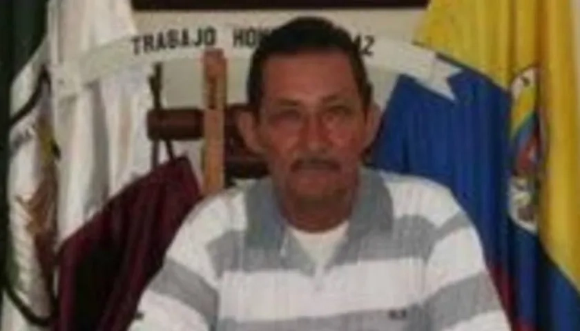 Fernando Quintero Mena, presidente de la Junta de Acción Comunal de la vereda Guasiles, jurisdicción de Convención.