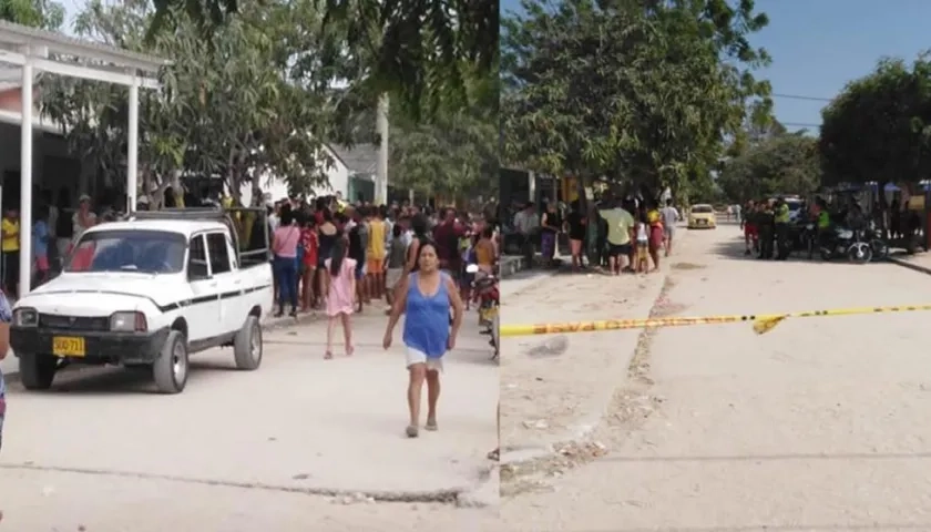 Lugar donde ocurrieron los hechos, en Ciudad Camelot.