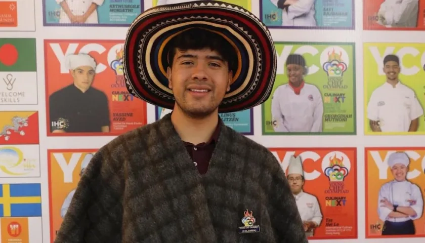 Juan David Calambas Posada, representante de Colombia.