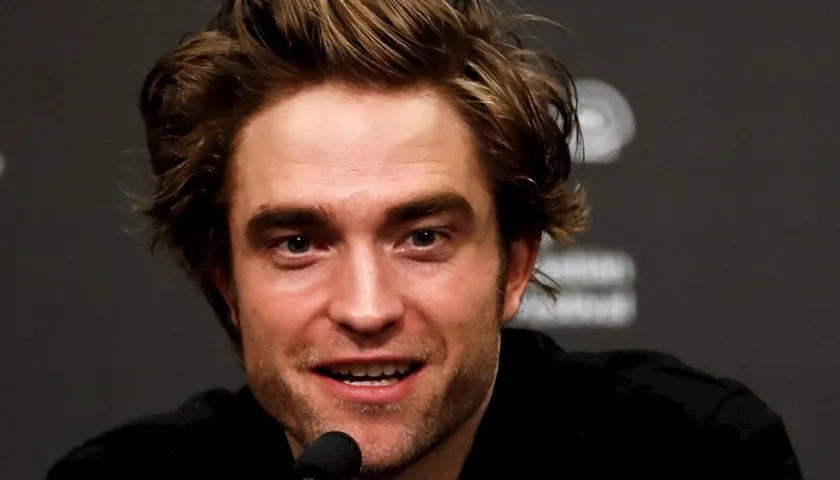 El actor británico Robert Pattinson.