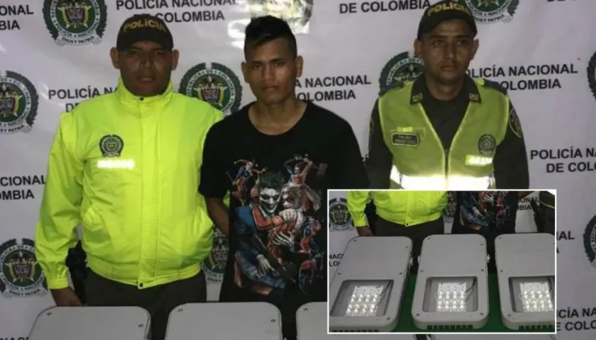 Johan Farid Mazenett Reales, alias 'El lindo'.