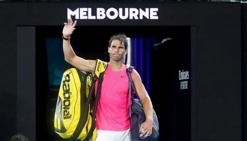 Rafael Nadal, tenista español. 