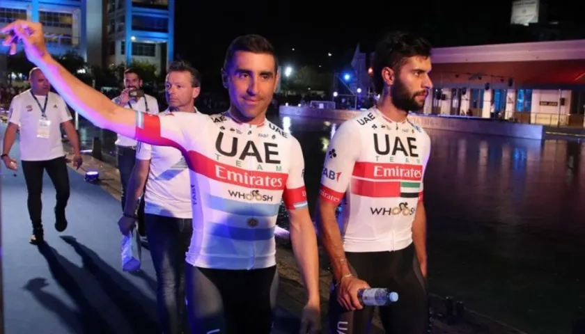 Maxi Richeze y Fernando Gaviria vuelven a ser compañeros esta temporada.