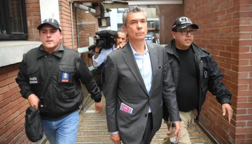 Laude José Fernández Arroyo en el momento de su captura.