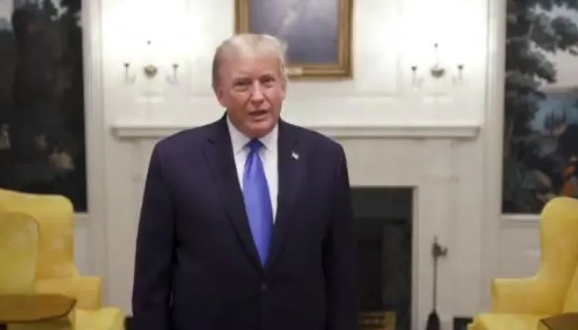 El presidente de EE.UU., Donald Trump