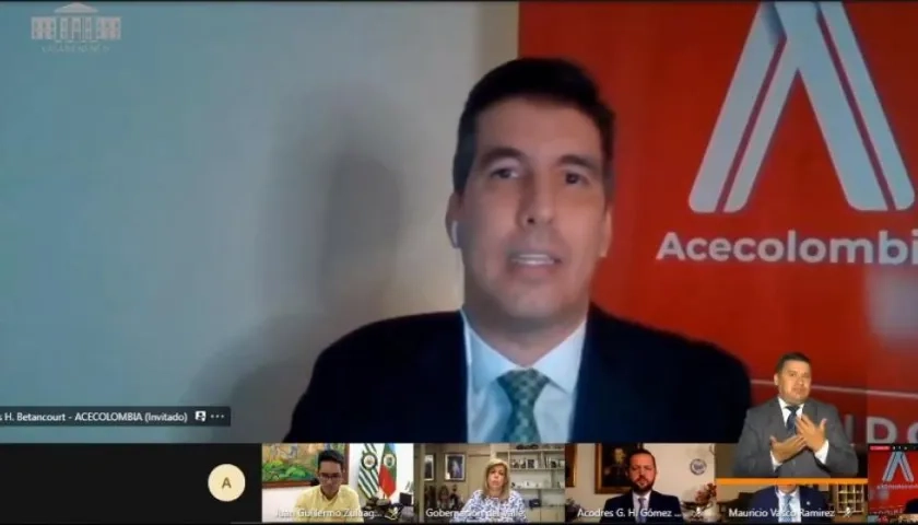 Carlos Hernán Betancourt, director de la Asociación Colombiana de centros Comerciales.