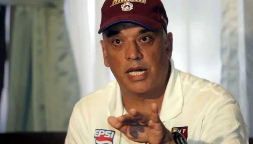 Richard Páez, ex técnico de Venezuela. 