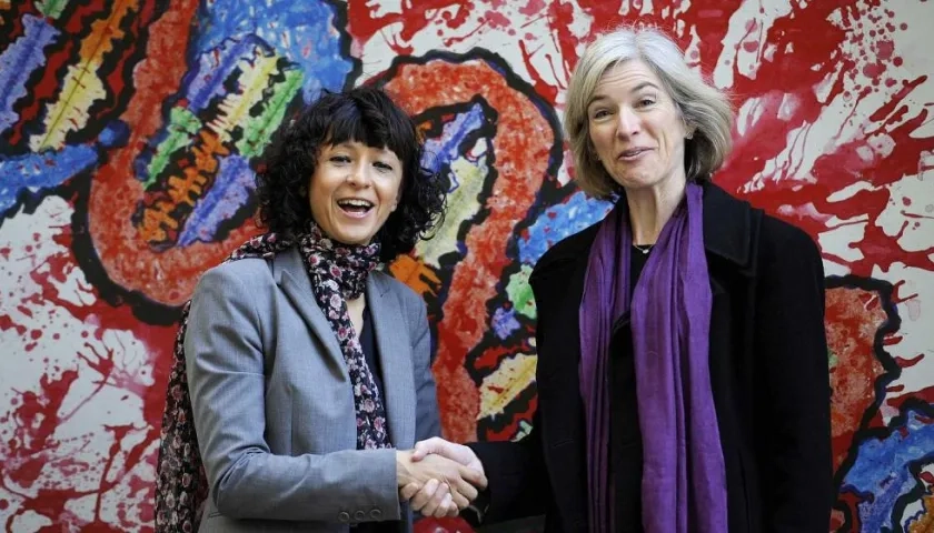 Emmanuelle Charpientier y Jennifer Doudna 