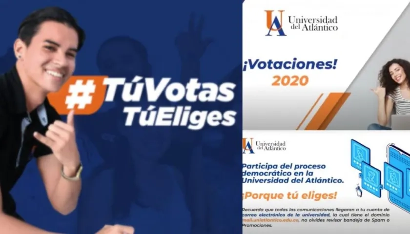 La invitación es que los estudiantes voten desde sus casas.