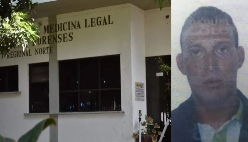 El cuerpo de Alex Antonio Rolong Bruno fue llevado a Medicina Legal. 