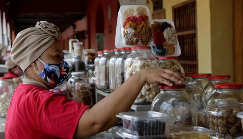 El Portal de los Dulces en Cartagena