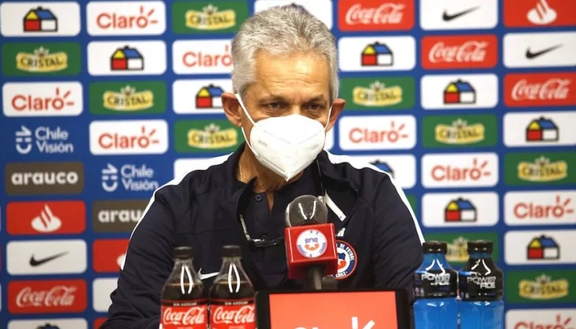 Reinaldo Rueda, DT de la Selección de Chile.