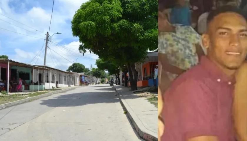 Cristian José Arrieta García fue asesinado en este sector del barrio Las Américas.