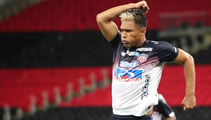 Teófilo Gutiérrez, delantero de Junior. 