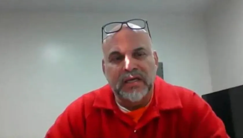 El exparamilitar Salvatore Mancuso.