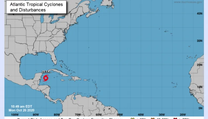 Se espera que la velocidad de Zeta aumente en los próximos días.