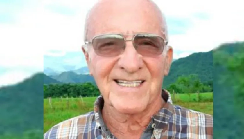 Efraín Londoño Londoño, ganadero secuestrado en el sur del Cesar.