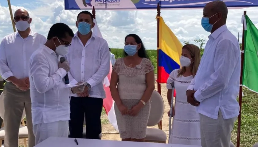 Acto de posesión de Wilfrido García Muñoz.