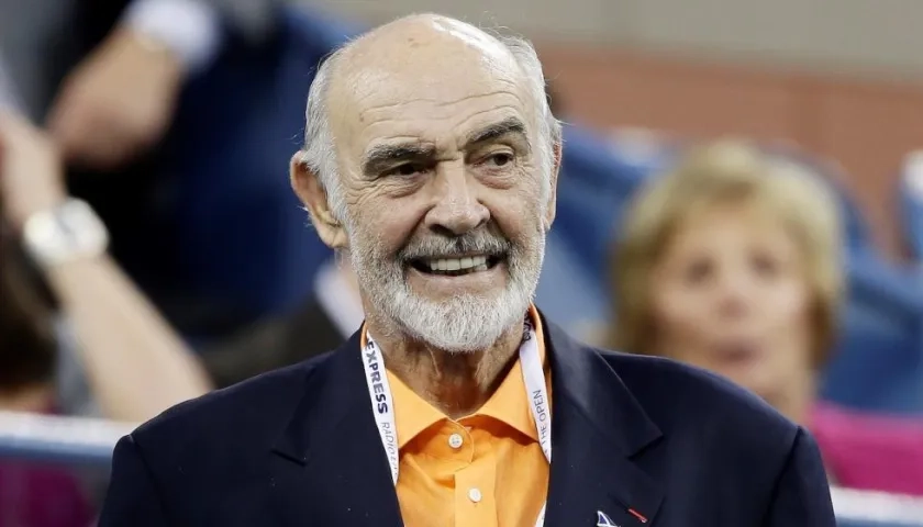  Sean Connery, actor británico fallecido.