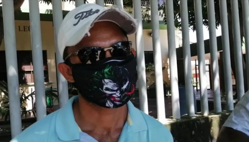 Carlos Barraza, hermano de la víctima. 