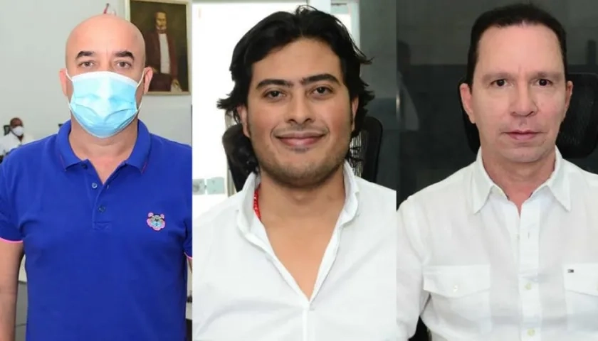 Gonzalo Baute, Nicolás Petro y Federico Ucrós, la nueva mesa de la Asamblea.