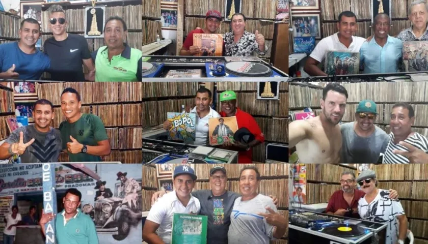 Artistas y deportistas que han visitado el lugar.