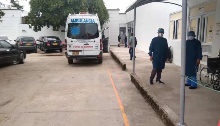 La víctima ingresó sin signos vitales a la Clínica Adela de Char de Soledad. 